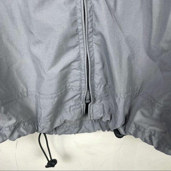 Nautica Lightweight Gray Windbreaker With Hood Size M - Picture 6 of 11